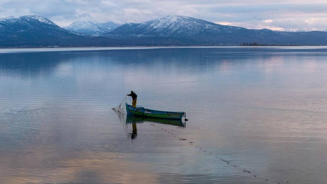 Beyşehir Gölü’nde gün batımı 5