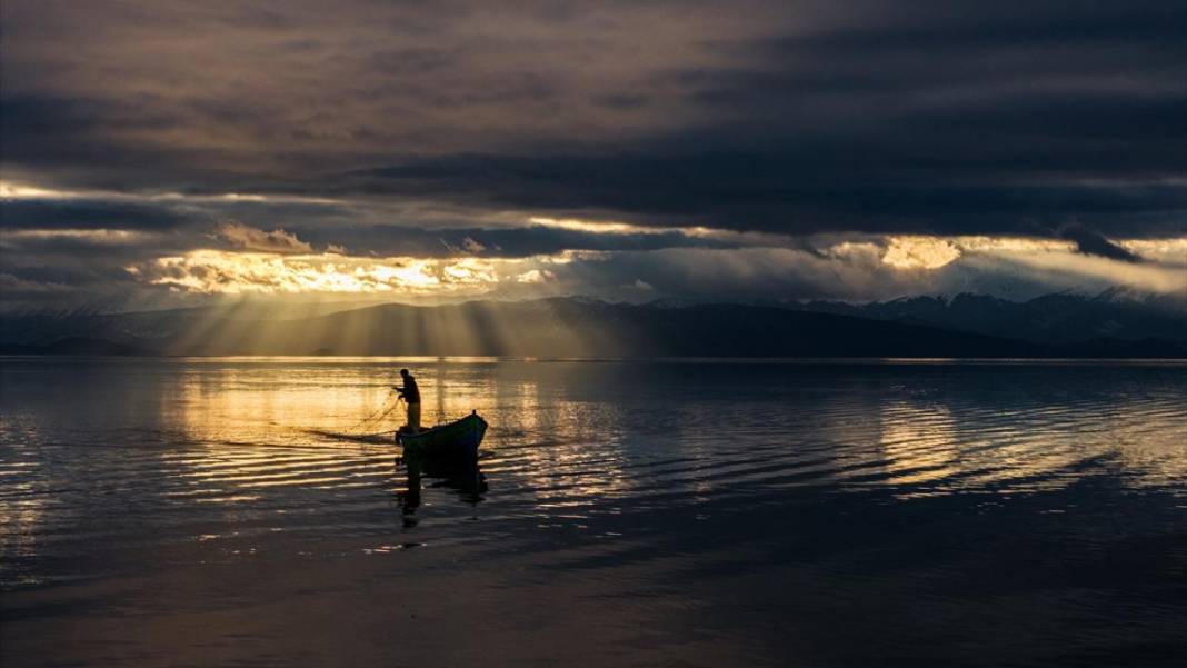 Beyşehir Gölü’nde gün batımı 7