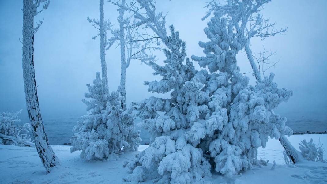 Bakınca bile üşüten görüntüler: Rusya eksi 40 9