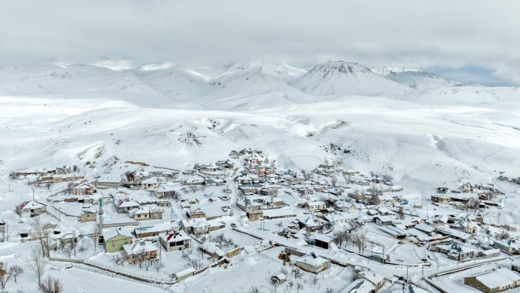 Karla kaplı köylerde yaşam 2
