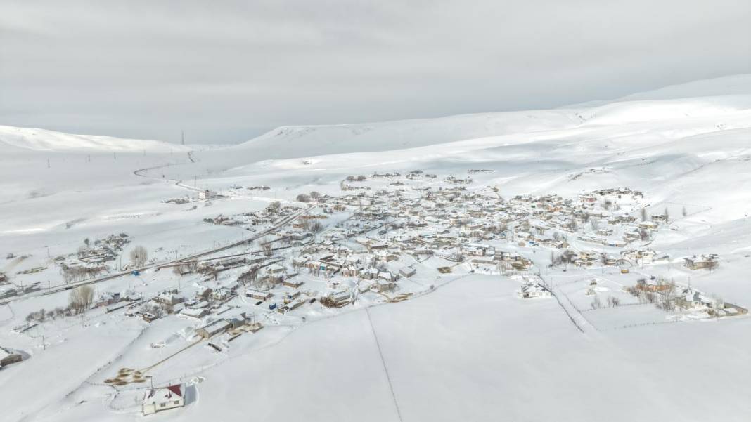 Karla kaplı köylerde yaşam 3