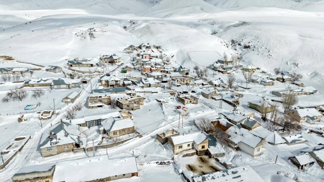 Karla kaplı köylerde yaşam 5