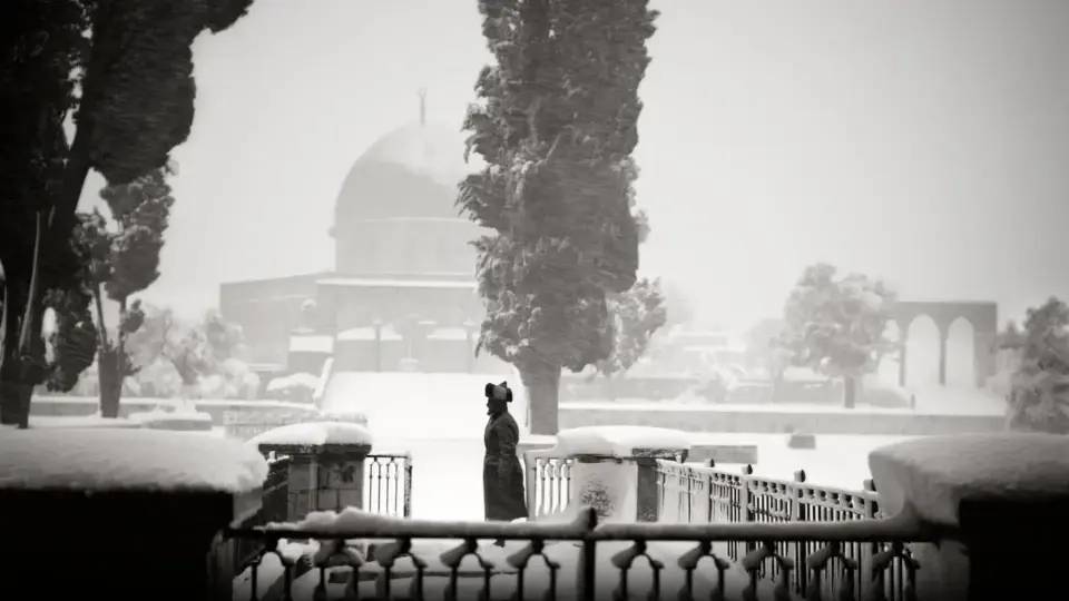 Tarih 1921: Kudüs karlar altında 1