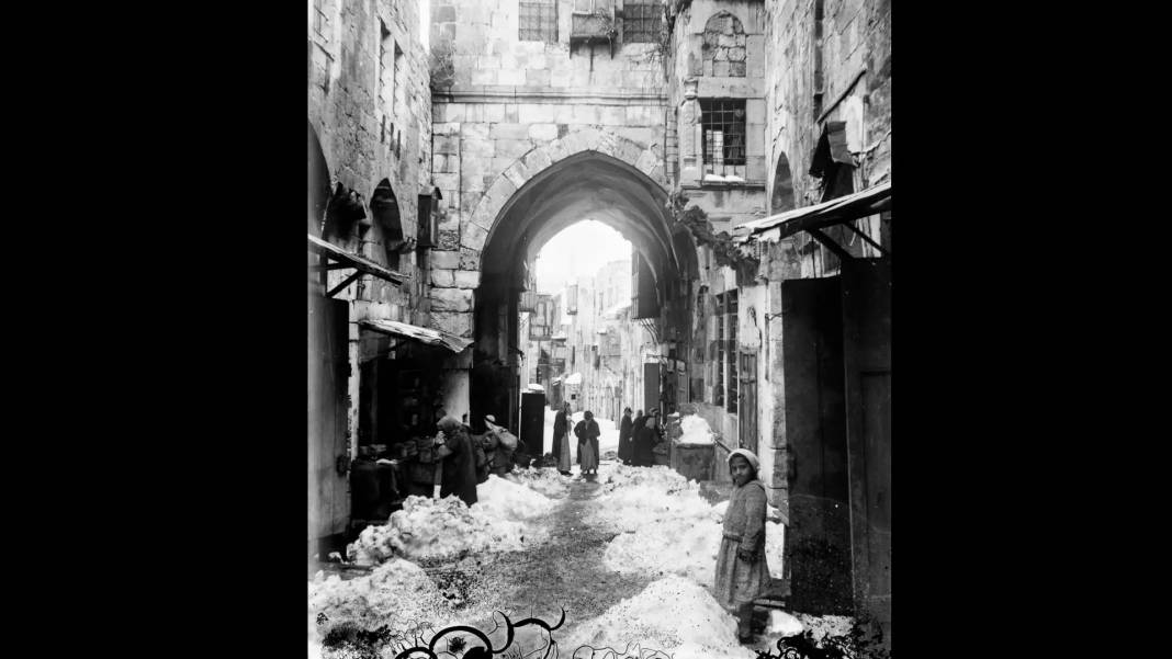Tarih 1921: Kudüs karlar altında 10