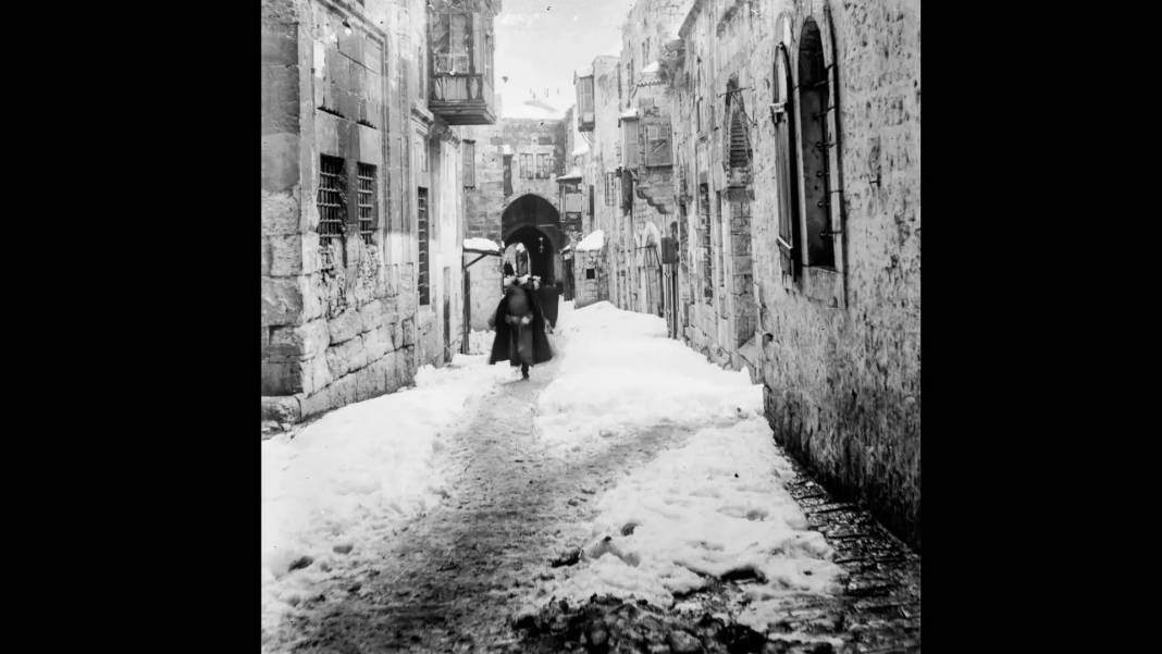 Tarih 1921: Kudüs karlar altında 16