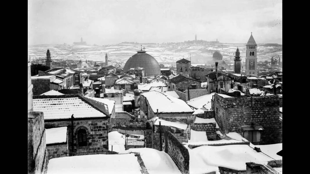 Tarih 1921: Kudüs karlar altında 3
