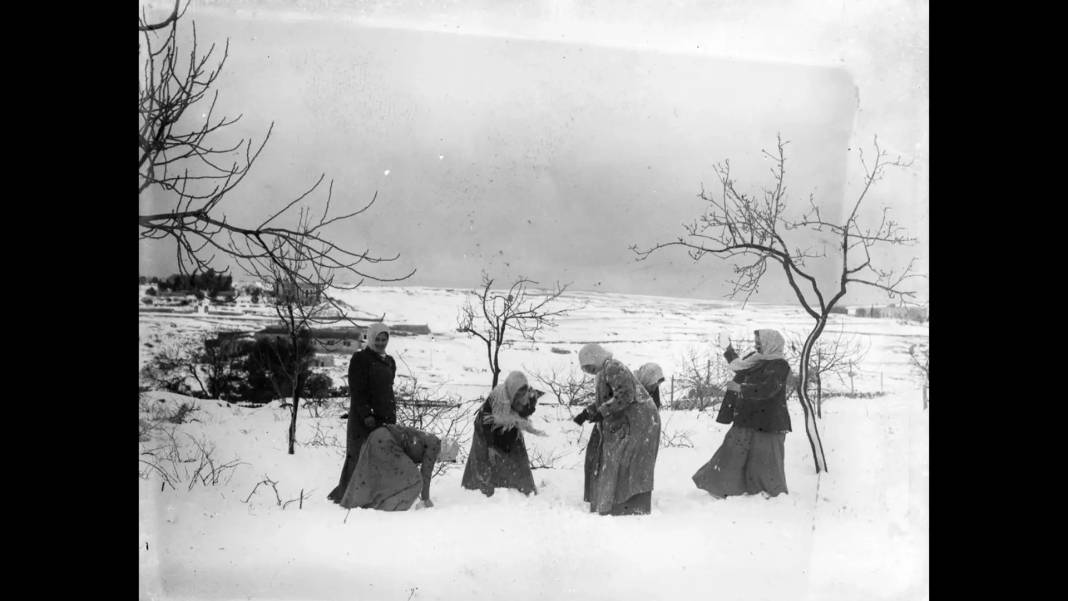Tarih 1921: Kudüs karlar altında 5