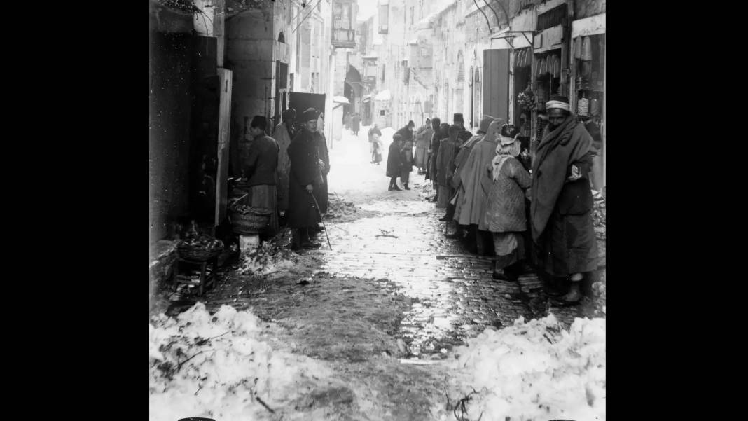Tarih 1921: Kudüs karlar altında 9