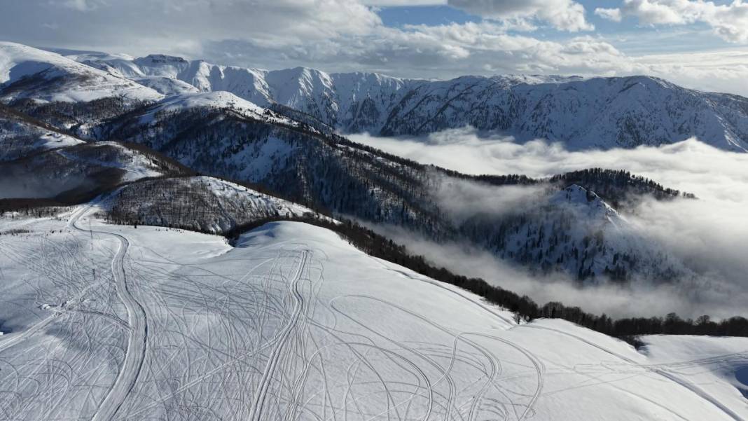 Handüzü Yaylası’nın bulut denizi 6