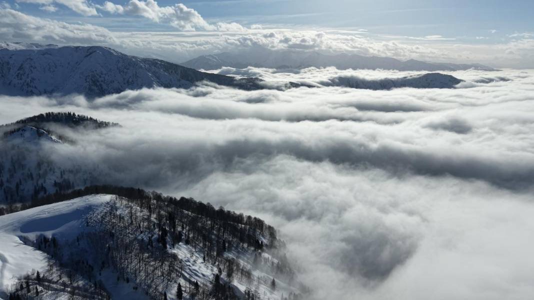 Handüzü Yaylası’nın bulut denizi 8