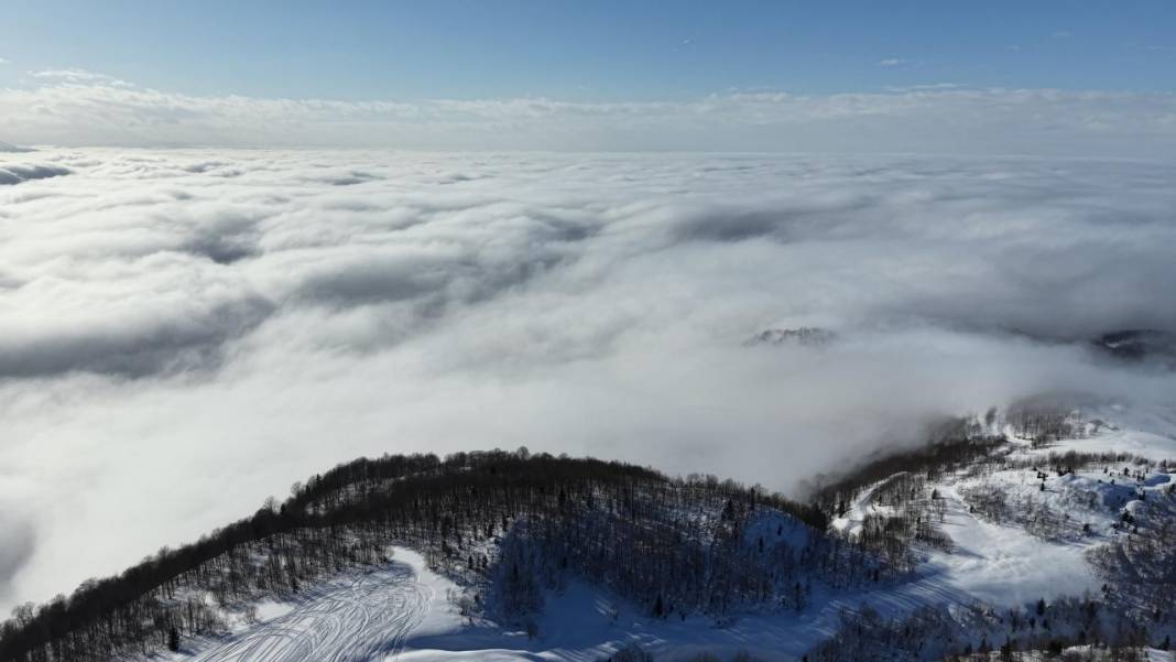 Handüzü Yaylası’nın bulut denizi 9