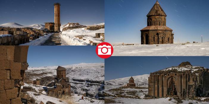 UNESCO Dünya Miras Listesi'ndeki Ani Ören Yeri'nde kış