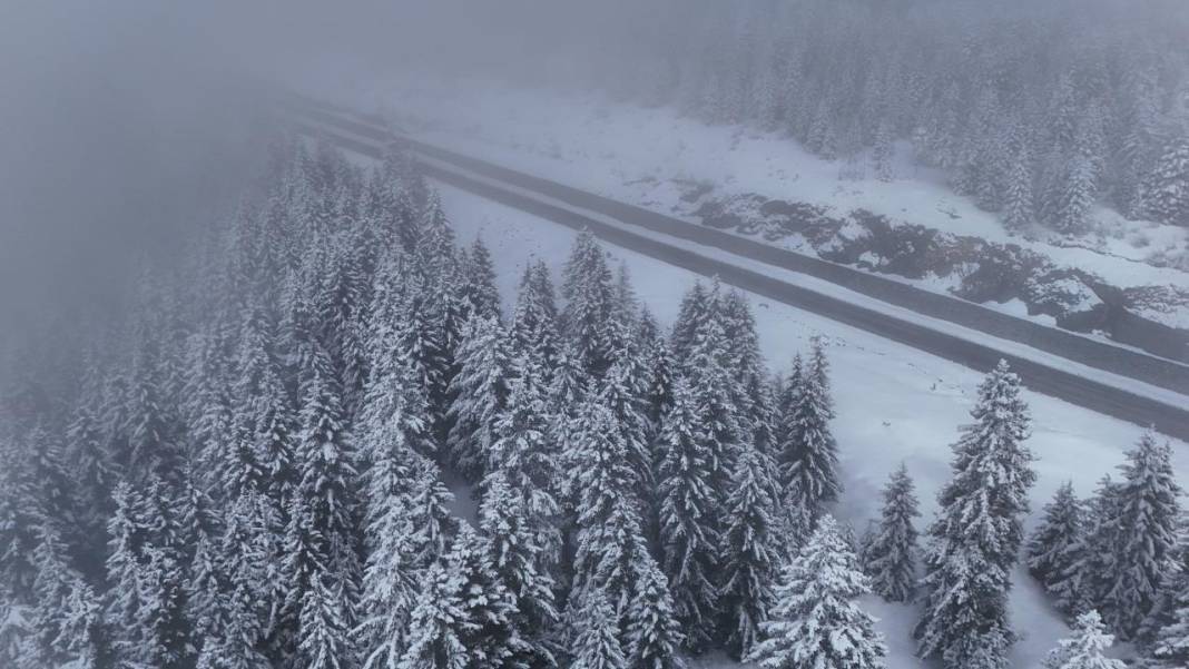 Zil Kale ve Ayder Yaylası beyaz rahmetle kaplandı 3