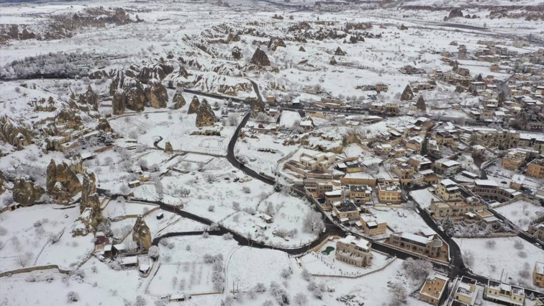 Karla kaplanan Kapadokya 1