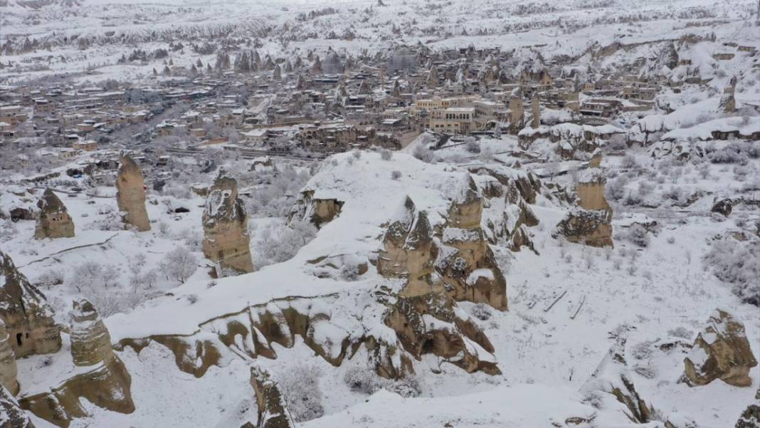 Karla kaplanan Kapadokya 13