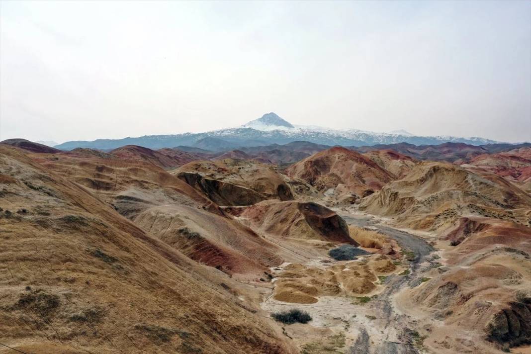 Iğdır'daki Gökkuşağı Tepeleri'nde ilkbahar güzelliği 15