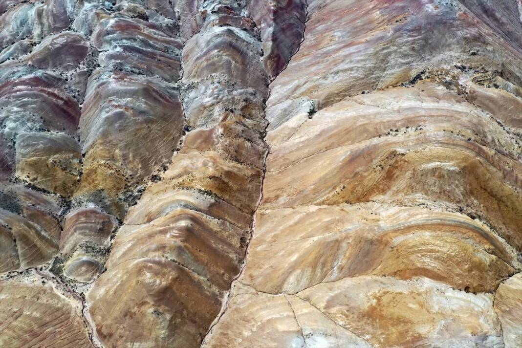 Iğdır'daki Gökkuşağı Tepeleri'nde ilkbahar güzelliği 4