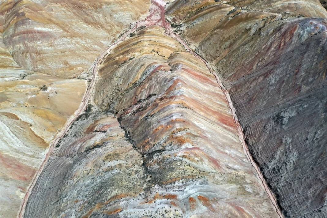 Iğdır'daki Gökkuşağı Tepeleri'nde ilkbahar güzelliği 5