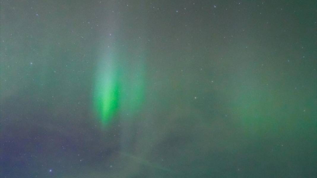 Alaska'nın rengarenk kuzey ışıkları 8