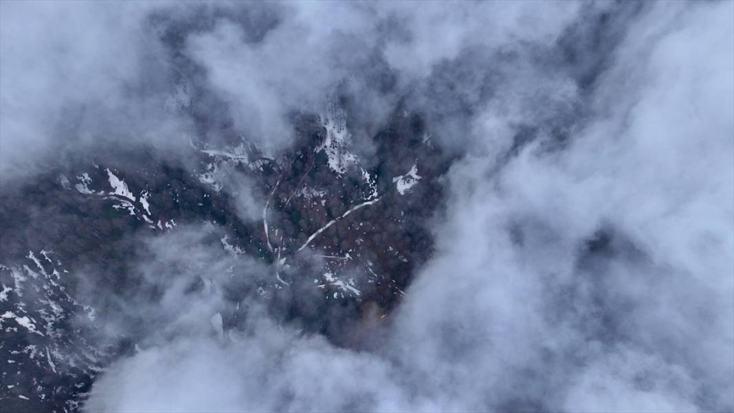 Düzce'nin yaylalarında iki mevsim bir arada 15