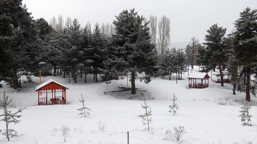 Birçok ilde Nisan ayında beyaz rahmet kar etkili oluyor 13