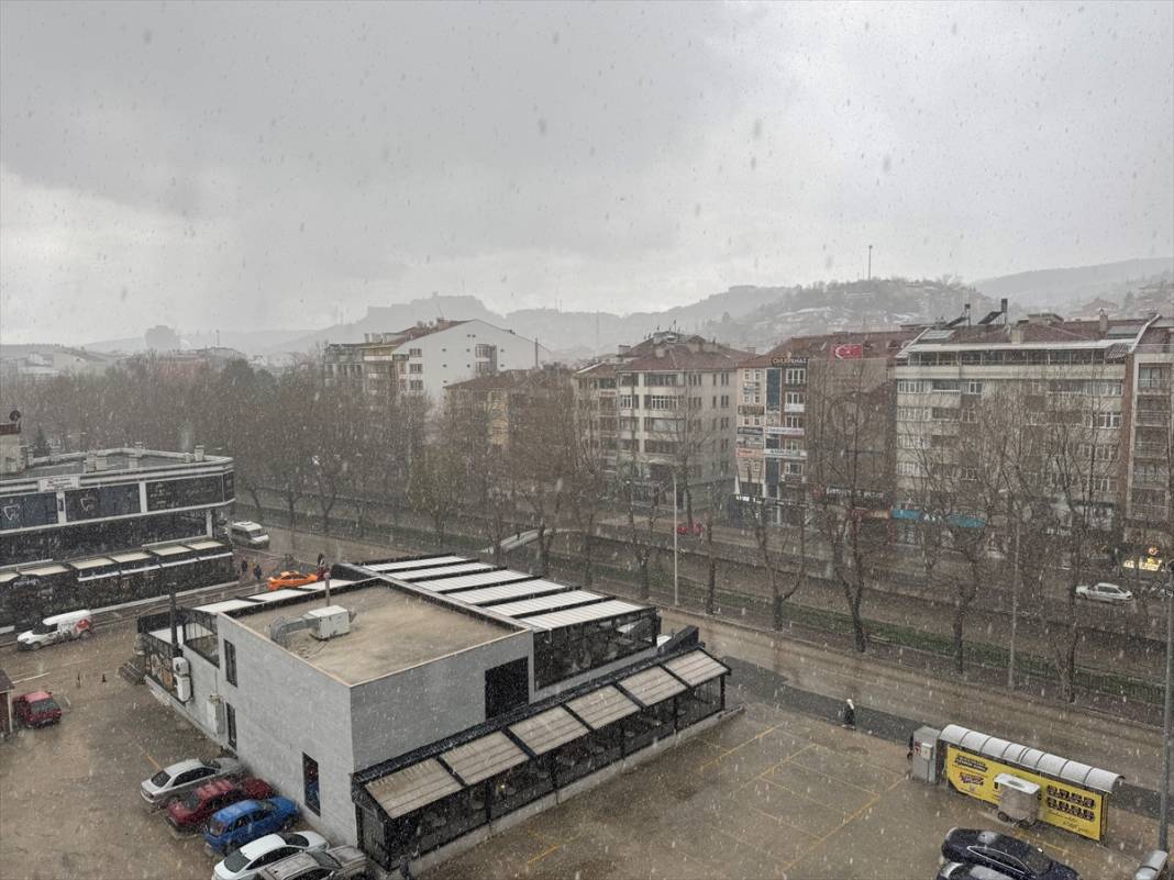 Birçok ilde Nisan ayında beyaz rahmet kar etkili oluyor 14