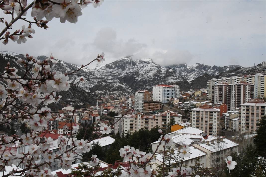 Birçok ilde Nisan ayında beyaz rahmet kar etkili oluyor 15