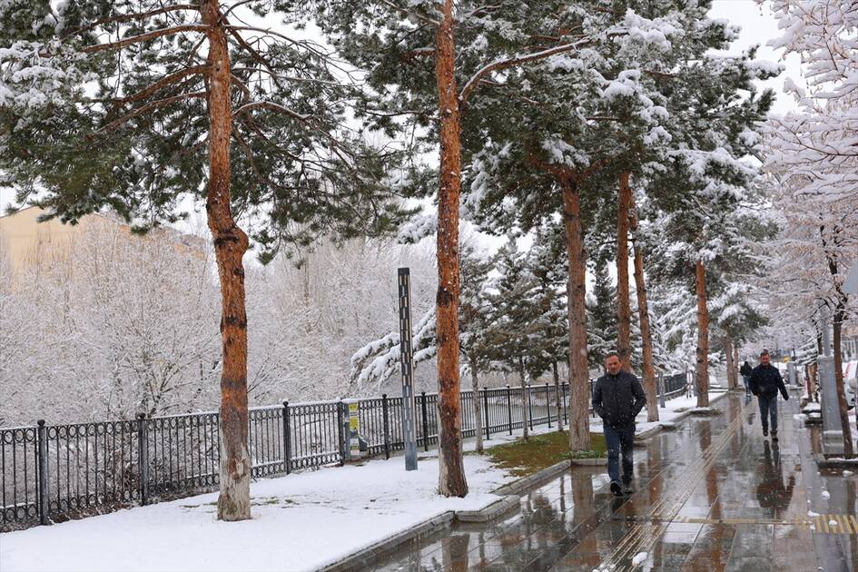 Birçok ilde Nisan ayında beyaz rahmet kar etkili oluyor 2