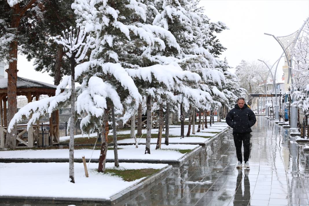 Birçok ilde Nisan ayında beyaz rahmet kar etkili oluyor 6