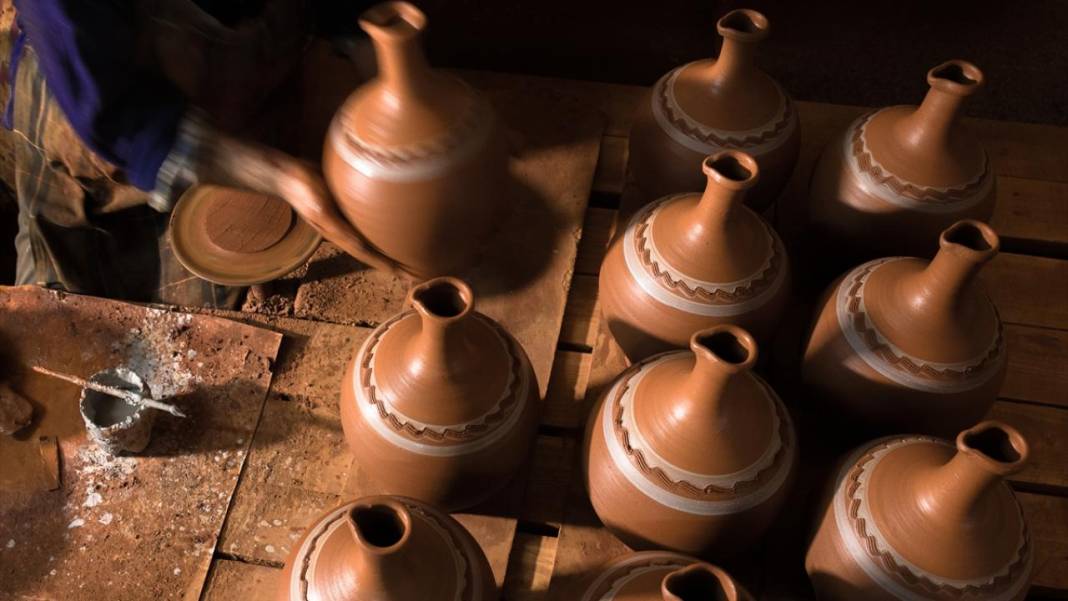 Çömlekçilik geleneği Karacasu'da devam ediyor 2