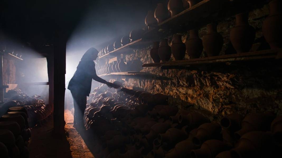 Çömlekçilik geleneği Karacasu'da devam ediyor 3