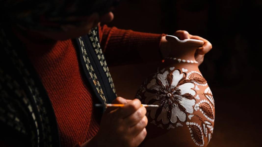 Çömlekçilik geleneği Karacasu'da devam ediyor 9