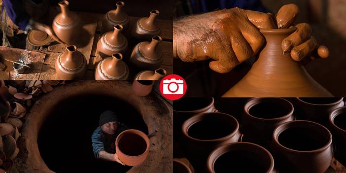 Çömlekçilik geleneği Karacasu'da devam ediyor