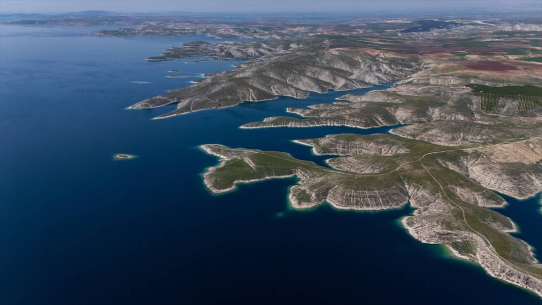 Maldivler değil Adıyaman: Rahmet yağdırıldı kartpostallık görüntüler oluştu 1