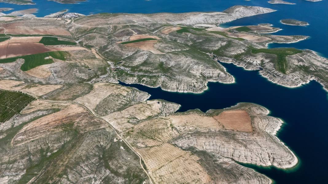 Maldivler değil Adıyaman: Rahmet yağdırıldı kartpostallık görüntüler oluştu 7