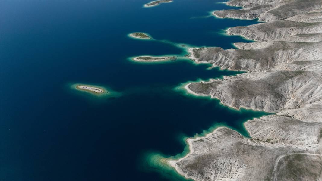 Maldivler değil Adıyaman: Rahmet yağdırıldı kartpostallık görüntüler oluştu 8
