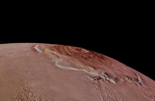 Kainatın en büyük volkanik dağı 16