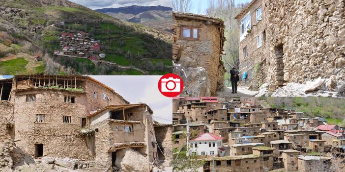 Hizan'ın asırlık taş evleri