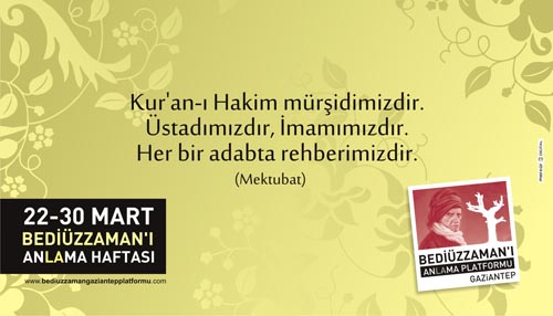Gaziantep Bediüzzaman'ı Anlama ve Anma Platformu 16