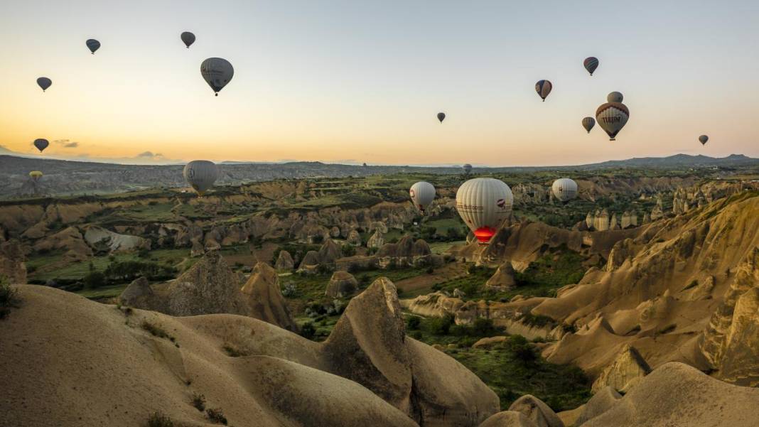 Kapadokya'da gün doğumu 1