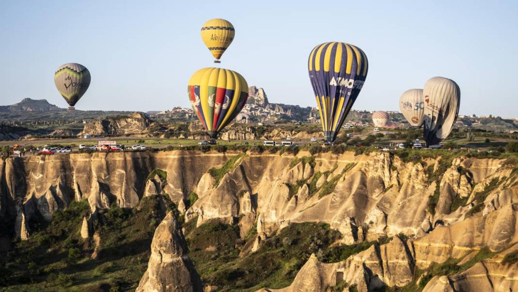 Kapadokya'da gün doğumu 9