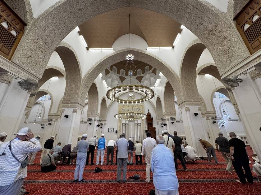 Medine'deki mukaddes mekan ve alanlarda hacıların ziyaretleri sürüyor 21