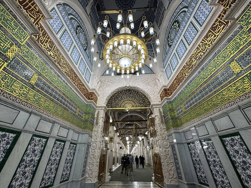 Medine'deki mukaddes mekan ve alanlarda hacıların ziyaretleri sürüyor 27