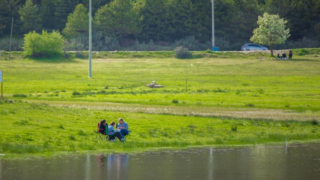 Denizli'nin saklı cenneti 'Yayla Gölü' 10