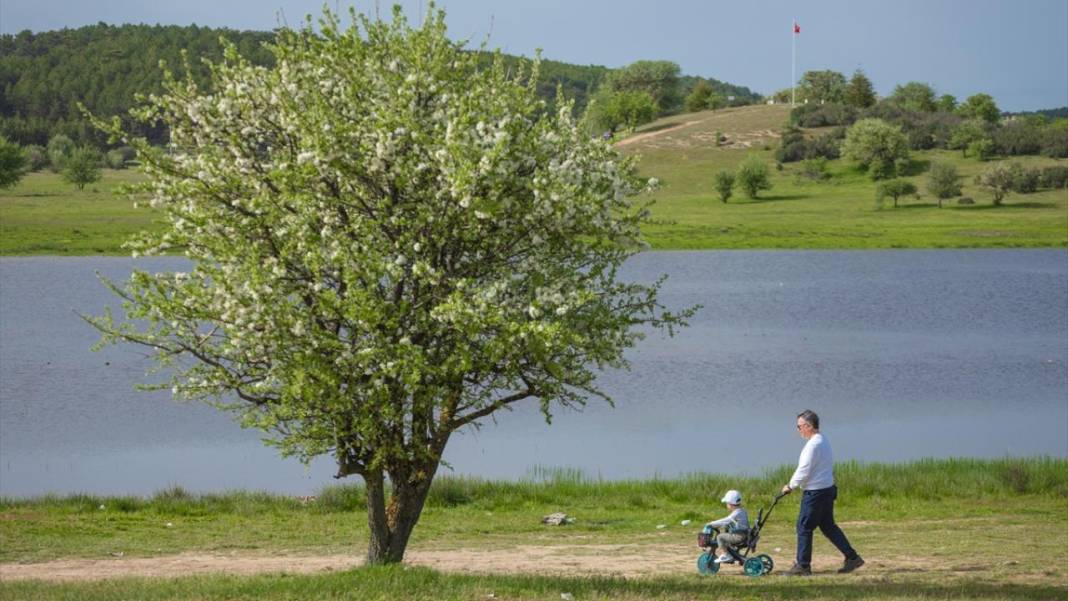 Denizli'nin saklı cenneti 'Yayla Gölü' 7