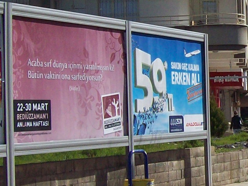 Gaziantep Bilboardlarında Risale-i Nur 12
