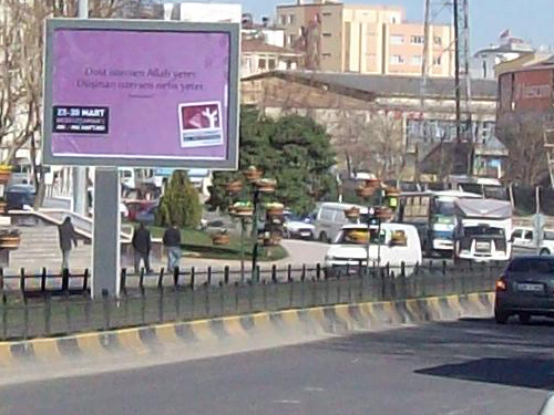 Gaziantep Bilboardlarında Risale-i Nur 3
