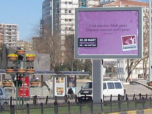 Gaziantep Bilboardlarında Risale-i Nur 4