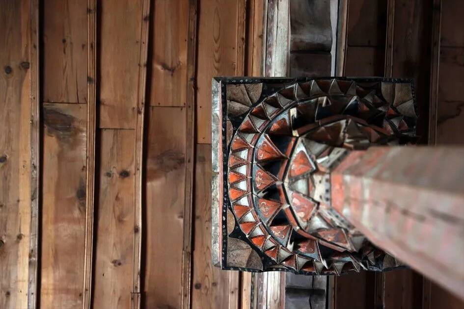 Konya'daki 661 yıllık cami ahşap işçiliğiyle dikkati çekiyor 1