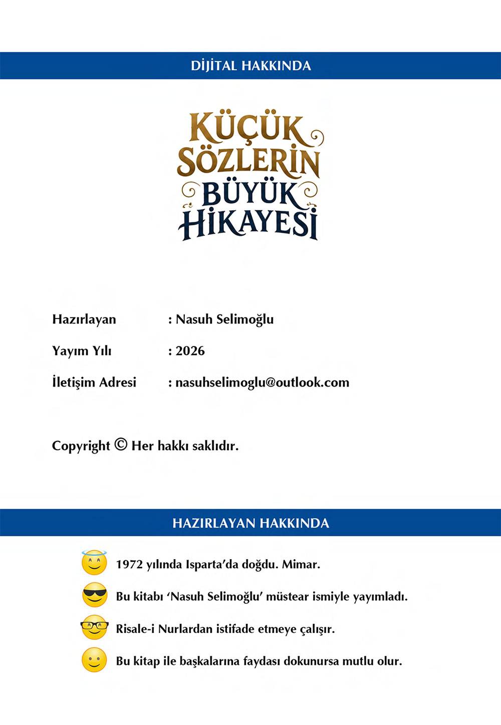 Risale-i Nur'dan 'Küçük Sözler'in çizgi romanı: Küçük Sözler'in Büyük Hikayesi 3
